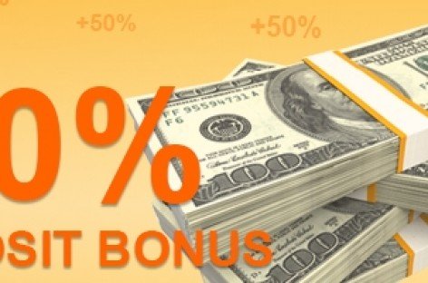 Broker forex bonus 50