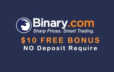 binary option with the first no deposit bonuses