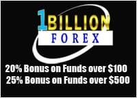 20% of each Forex Deposit Bonus – 1BillionForex