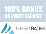 ThreeTrades | 100% Forex Bonus 2015 On Every Deposit