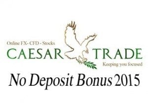 $1,000 USD No Deposit Bonus - Caesar Trade