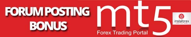 Forex Forum Posting Bonus MT5 InstaForex