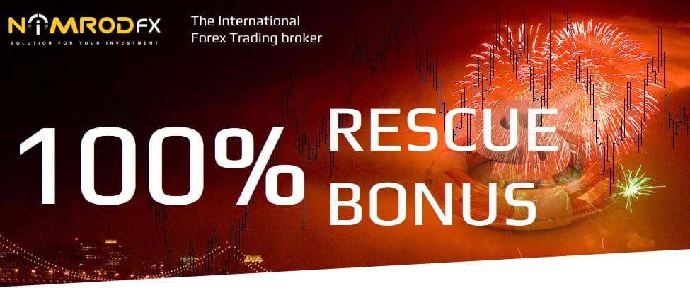 Deposit and get 100% Forex Rescue Bonus