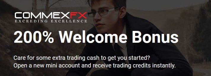 200% Forex Welcome Bonus to start