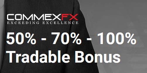 Up to 100% Tradable Forex Bonus
