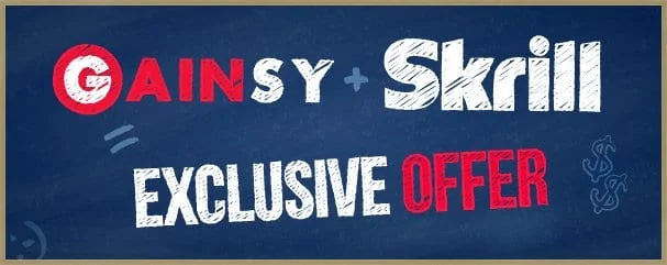 Get Bonus on Skrill Deposit – Gainsy