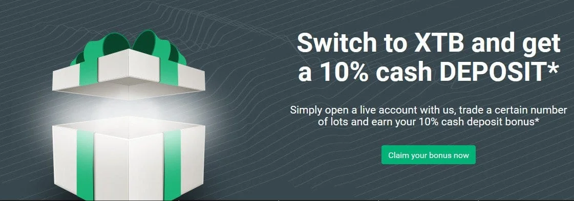 Switch to xtb Broker Offer | XTB
