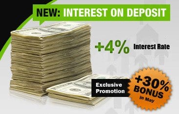 30% Forex bonus margin for all deposits