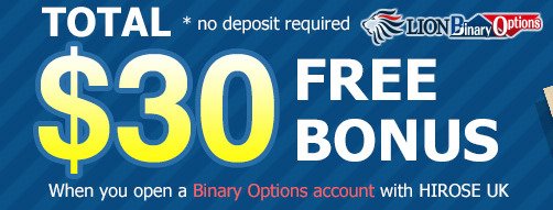 $30 Free NO Deposit Binary Bonus