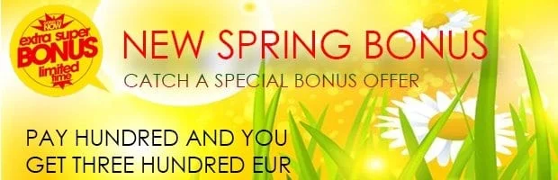 €200 EUR Forex Bonus on €100 EUR Deposit