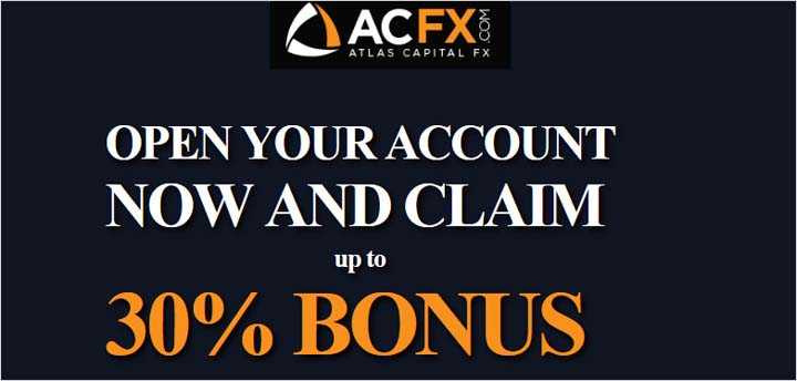 Up to 30% Welcome Forex Deposit Bonus