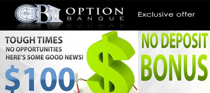 Binary options 100 no deposit bonus