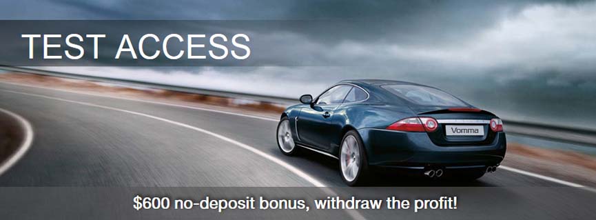 Get $600 Test no-deposit bonus