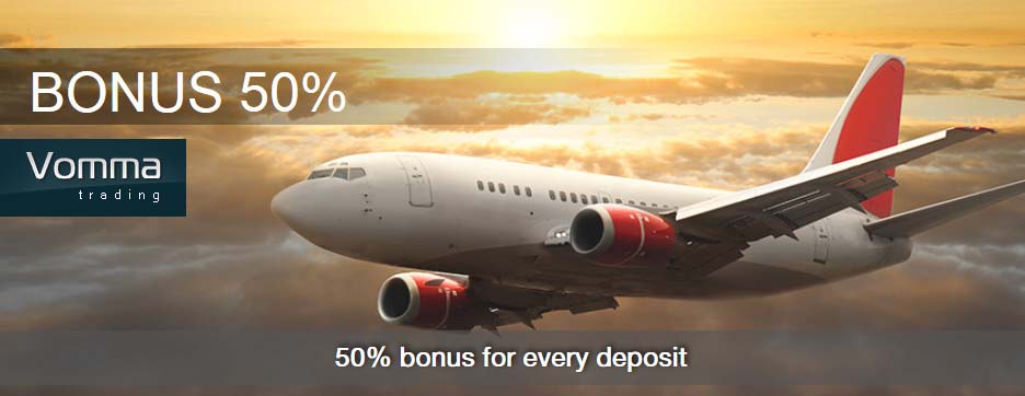 Forex Bonus 50% For every deposit
