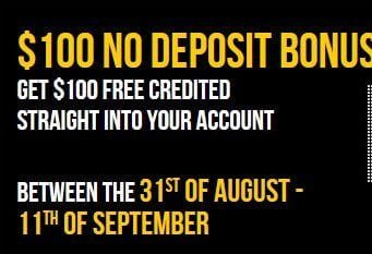 $100 No Deposit Bonus Credit – Forexbrokerinc