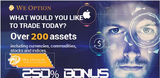 250% Options Deposit Bonus