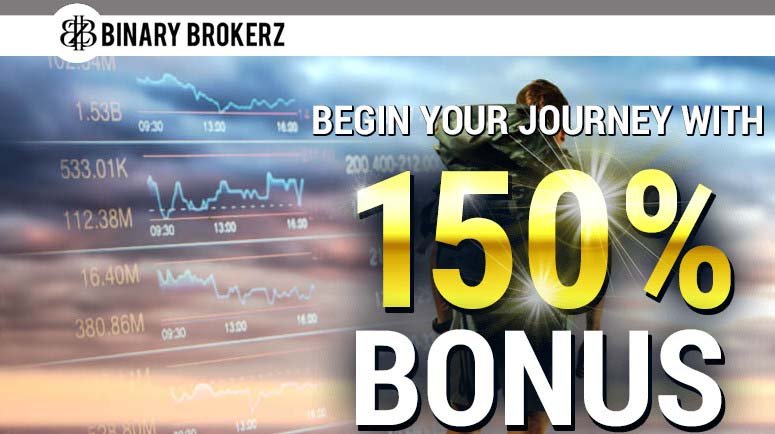 Start with 150% Binary Options Bonus – BinaryBrokerz