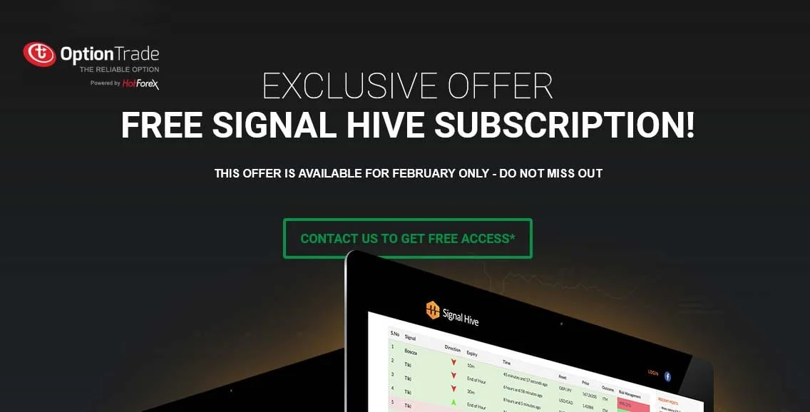 EXCLUSIVE FREE BINARY SIGNALS – OptionTrade