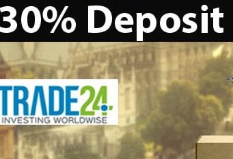 30% Bonus for New Traders – Trade24