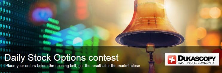 Dukascopy Daily Stock Options contest