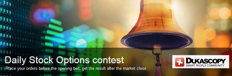 Dukascopy Daily Stock Options contest