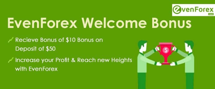 $10 Forex Welcome Bonus On Deposit evenforex