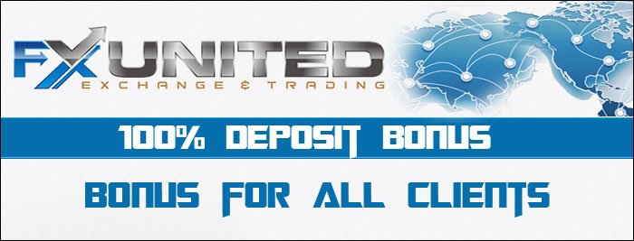 FX Deposit Bonus 100% - FXUnited