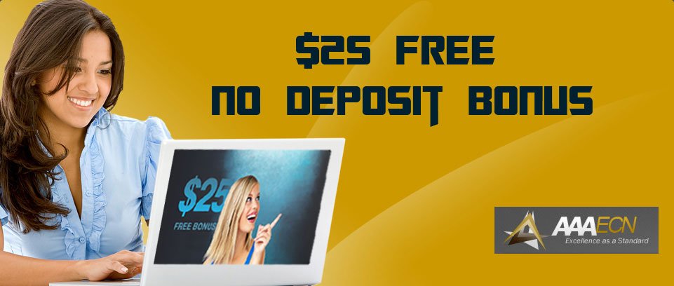AAAECN Forex $25 NO Deposit Bonus
