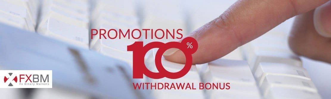 FXBM Forex 100% Withdrawal bonus