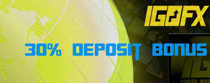 IGPFX Deposit bonus