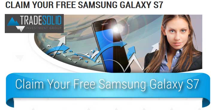 Free Samsung Galaxy S7 Phone - TradeSolid