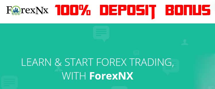 ForexNX Up to 100% Deposit Bonus