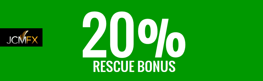 JCMFX 20% rescue deposit bonus