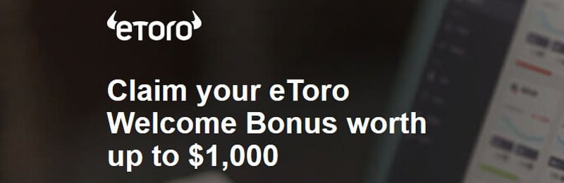 etoro Welcome Deposit Bonus Code