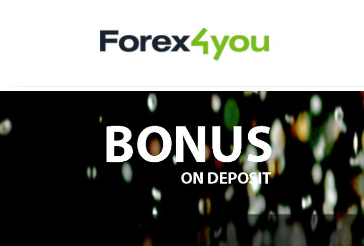 Bonus 100% On Deposit – Forex4you