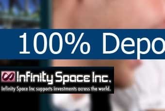 100% Initial Deposit Bonus – Infinity-Space