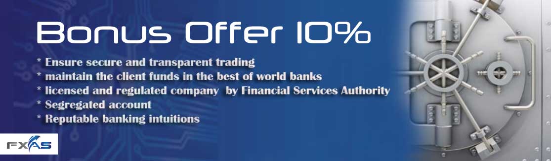 FXAS Trading Bonus Offer 10%