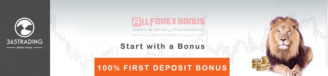 365Trading.COM First Deposit Binary Bonus