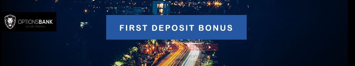 Options Bank First Deposit Binary Bonus