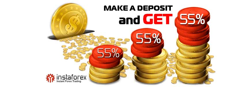 InstaForex Bonus on every Deposit