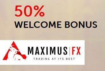 50% Welcome Deposit Bonus – MaximusFX