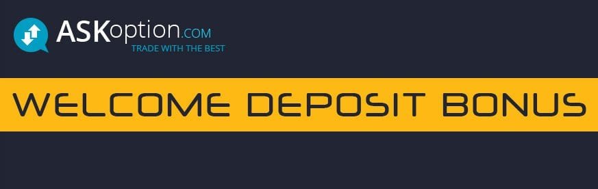 ASK OPTION Welcome Deposit Binary Bonus