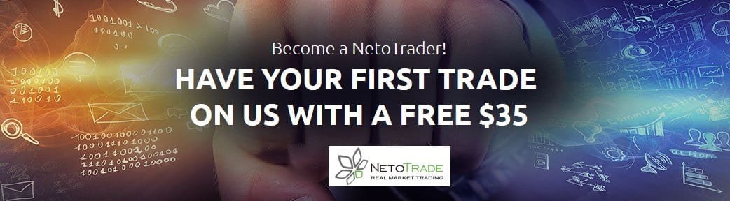 NetoTrade FREE BONUS $35 NO DEPOSIT