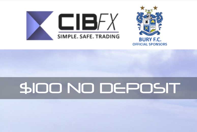 $100 Welcome NO Deposit Bonus – CIBFX