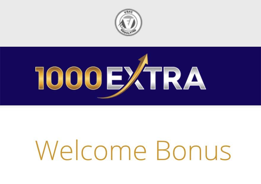 Deposit Welcome Bonus – 1000Extra