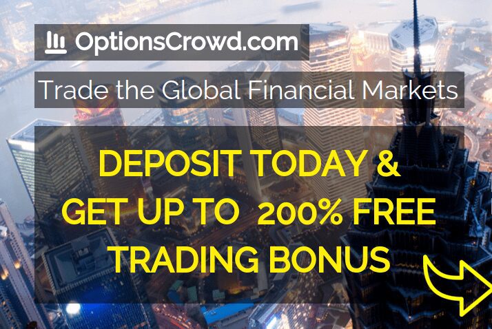 OptionsCrowd  – 200% Trading Bonus