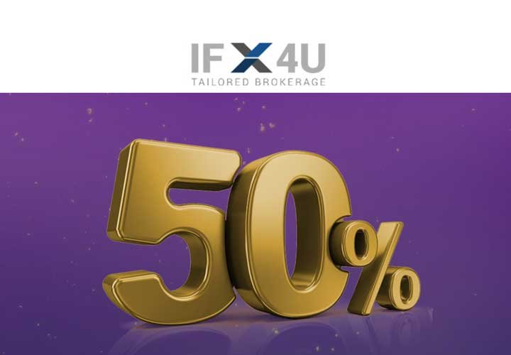 50% Welcome Trading Deposit Bonus – IFX4U