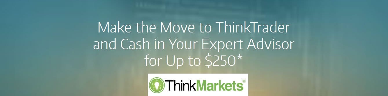 ThinkMarkets Cash Bonus for Expert Advisor