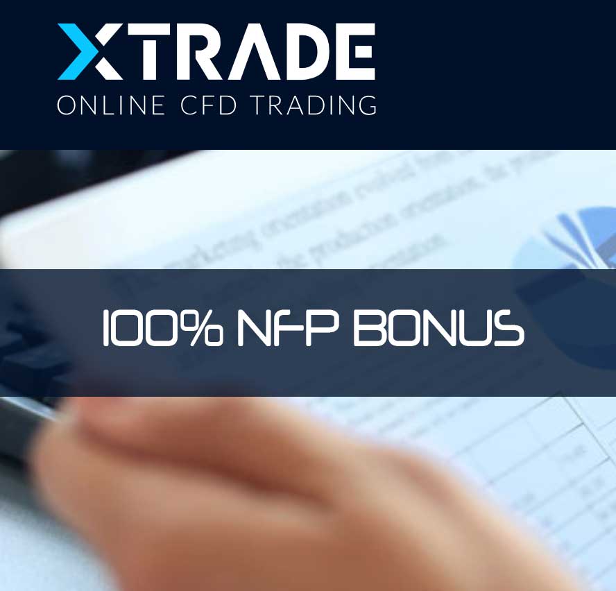 100% Bonus ahead NFP – XTrade