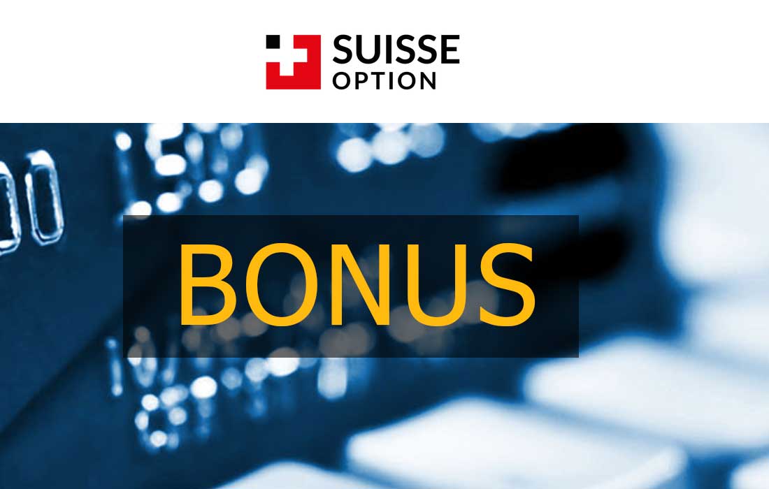 First Deposit Bonus with Risk-Free Trades – Suisse Option